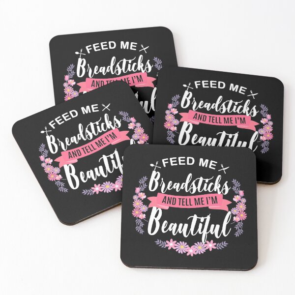 Item preview, Feed me Breadsticks Shirt and Tell Me I'm Beautiful designed and sold by Orange Pieces.