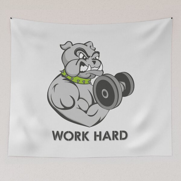 Item preview, work hard designed and sold by square-lemon.