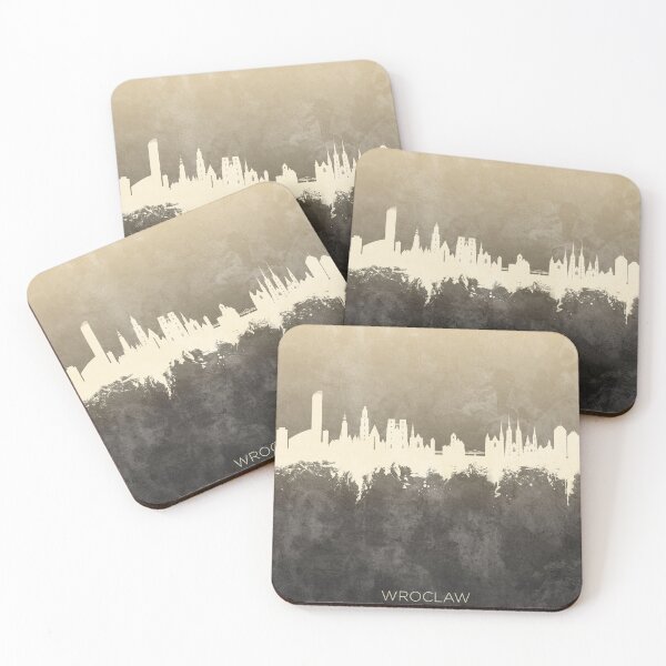 Item preview, Wroclaw Poland Skyline designed and sold by ArtPrints.