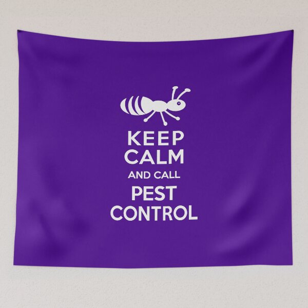 Item preview, Keep Calm and Call Pest Control designed and sold by AntiqueImages.