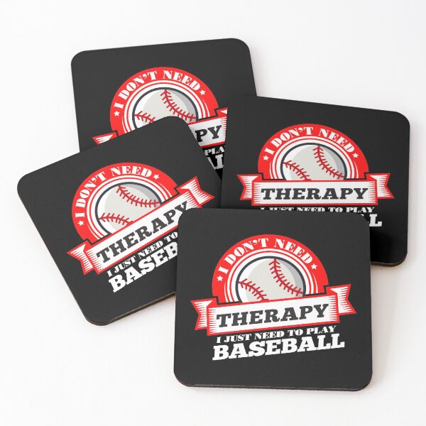 Item preview, Funny quote 'I Don’t Need Therapy I Just Need To Play Baseball' T Shirt designed and sold by Orange Pieces.