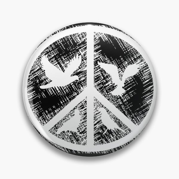 Item preview, Peace sign with doves for peace movement lovers designed and sold by GR-ART.