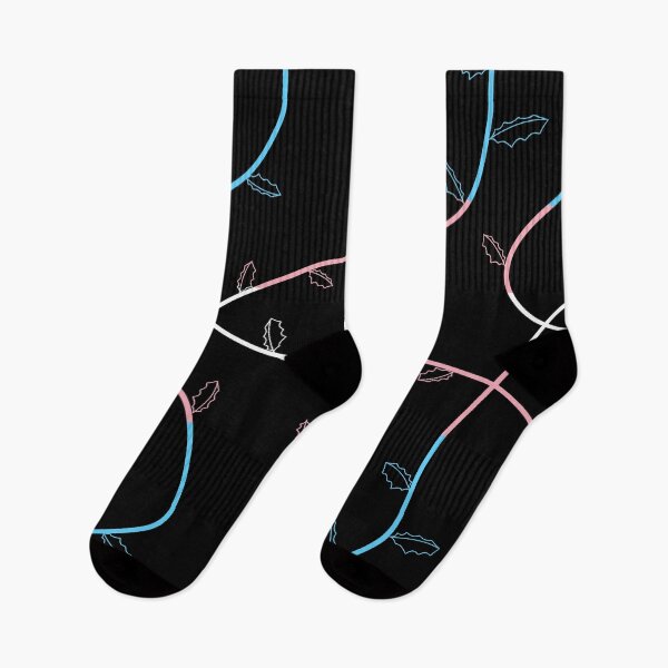 Item preview, Jagged Leaves, Transgender Pride Flag designed and sold by StephOBrien.