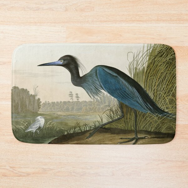 Item preview, Little Blue Heron - John James Audubon's Birds of America Print Art Print designed and sold by Vintage Wall Art.