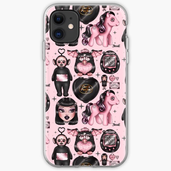 Vintage Goth Toys iPhone Soft Case