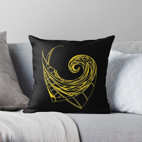 Believe - Yellow Throw Pillow