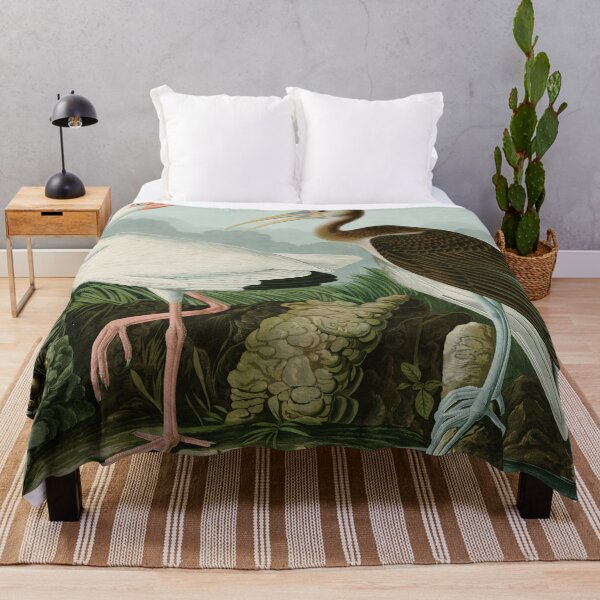 Item preview, White Ibis - John James Audubon's Birds of America Print Art Print designed and sold by Vintage Wall Art.