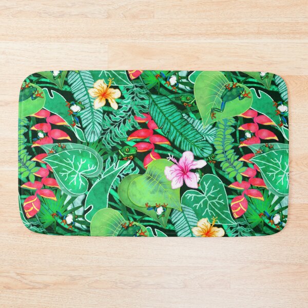 Item preview, Cheerful Tree Frogs in Lush Australian Greenery  designed and sold by Perrin Le Feuvre.
