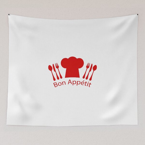 Item preview, Bon Appetit Red French Chef's Hat designed and sold by AntiqueImages.