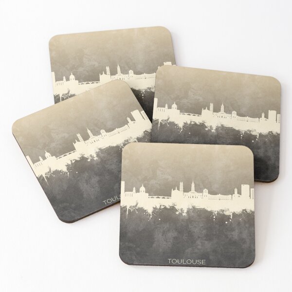 Item preview, Toulouse France Skyline designed and sold by ArtPrints.
