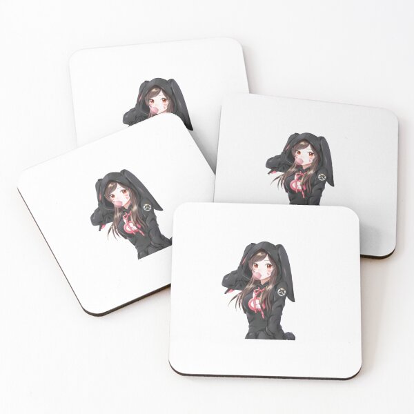 Item preview, Anime Girl Stickers designed and sold by isurudinushaper.