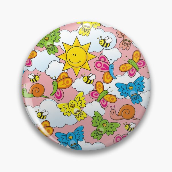 Item preview, Baby Animals Background Pink designed and sold by sifis.
