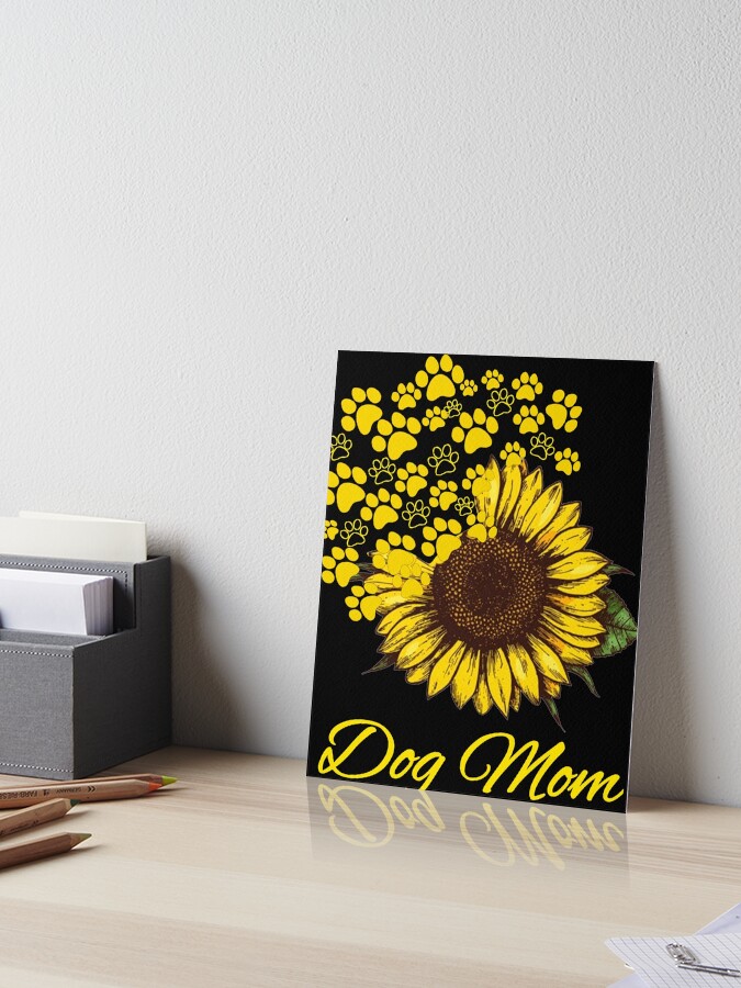 dog mom sunflower shirt