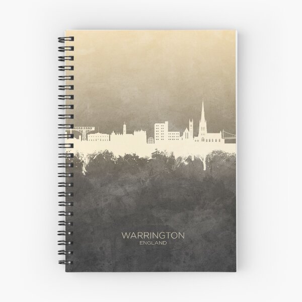 Item preview, Warrington England Skyline designed and sold by ArtPrints.