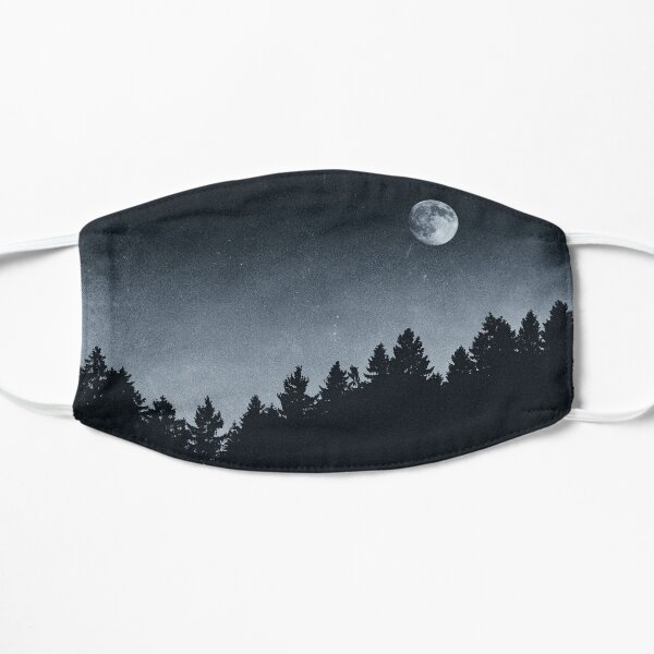 Under Moonlight Flat Mask