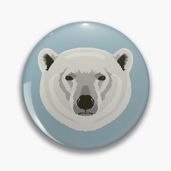 Item preview, Polar Bear Face designed and sold by GeoCreate.