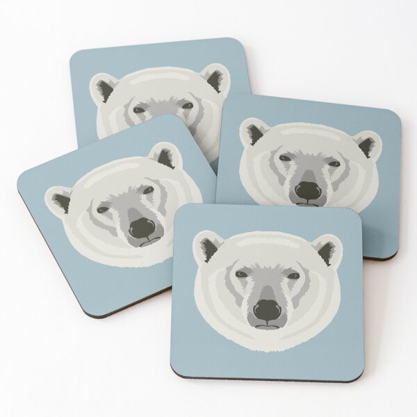 Item preview, Polar Bear Face designed and sold by GeoCreate.