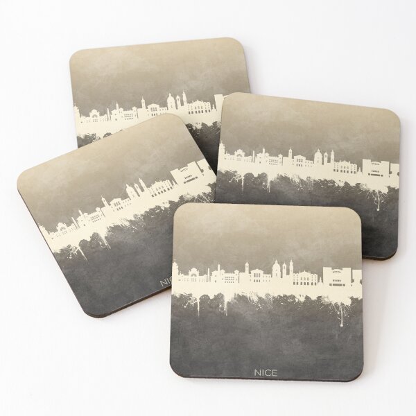 Item preview, Nice France Skyline designed and sold by ArtPrints.