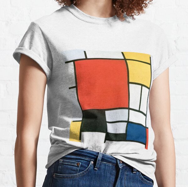 Piet Mondrian, Composition in red, yellow, blue and black Classic T-Shirt