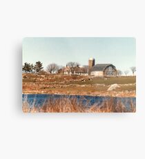 Old New England Farm Metal Print