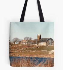 Old New England Farm Tote Bag