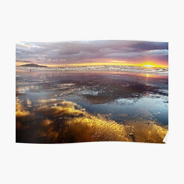 Clouds In The Sand Poster