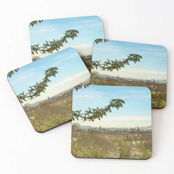 Item preview, View Over Glasgow Towards Ben Lomond in Spring designed and sold by marthadoom.