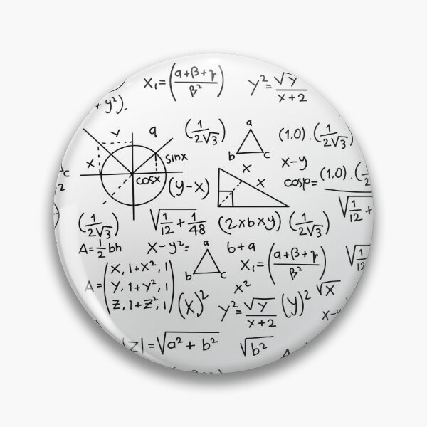Item preview, Math Formulas Blackboard School Geek designed and sold by BluePlanet.