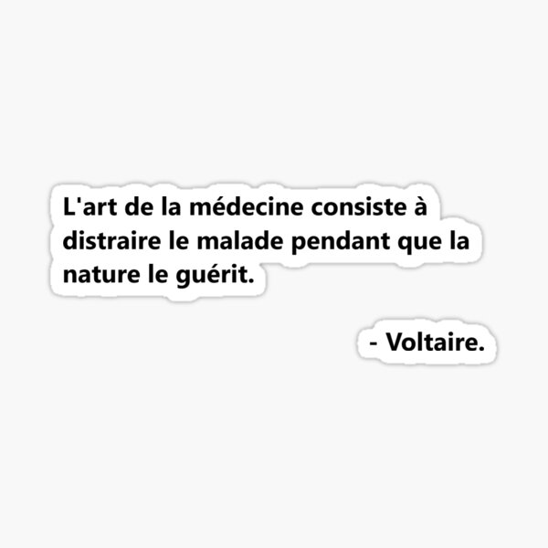 Huxley Philosophe Citation De Medecine Sticker By Lord Graphic Redbubble