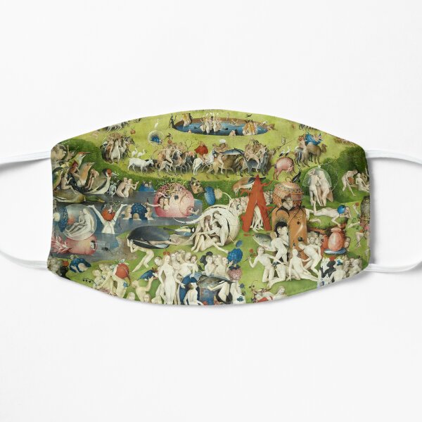 The Garden of Earthly Delights by Hieronymus Bosch Flat Mask