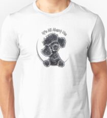 Black Toy Poodle IAAM Unisex T-Shirt