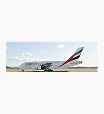 Emirates A380 Photographic Print