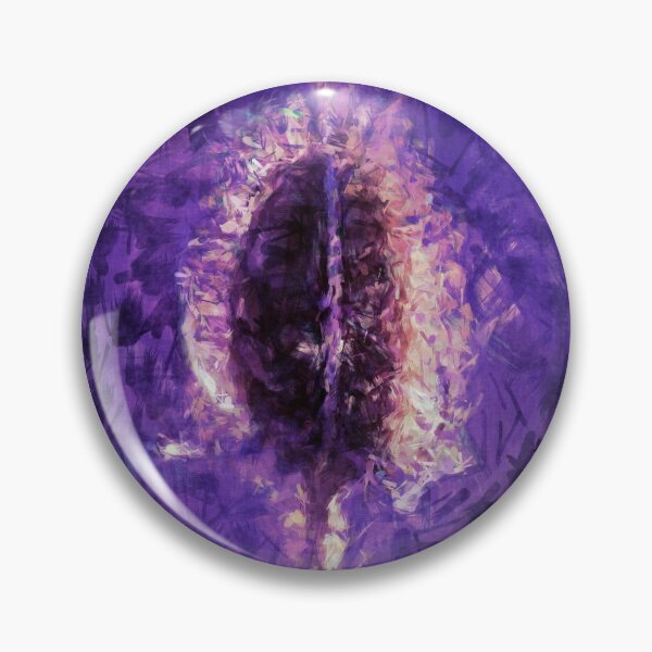 Item preview, Purple thistle fantasy painting designed and sold by Ingo Menhard.