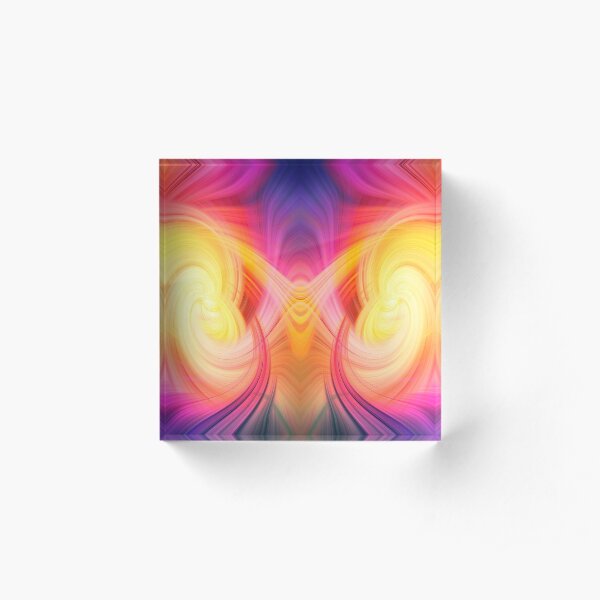 Maybe we are intertwined Acrylic Block