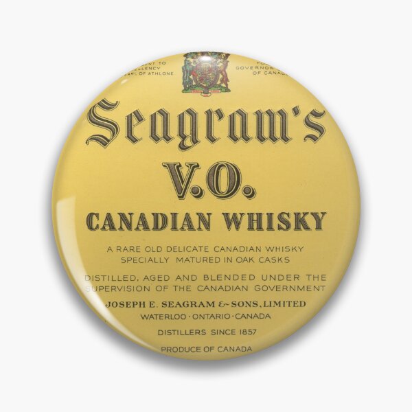 Item preview, Seagram`s V.O. Canadian Whisky label. designed and sold by philozei.