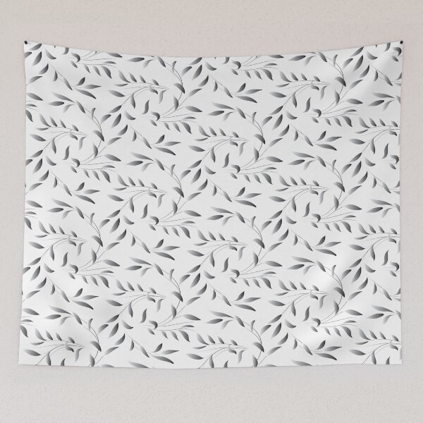 Item preview, Silver Green Willow Leaf  designed and sold by AntiqueImages.