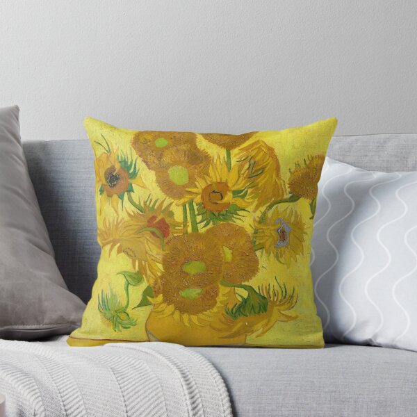 Aperçu de l'œuvre Tournesols jaunes de Van Gogh créée et vendue par Vintage Wall Art.