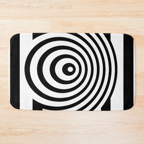 Item preview, Black And White Op Art Graphic designed and sold by artsandsoul.