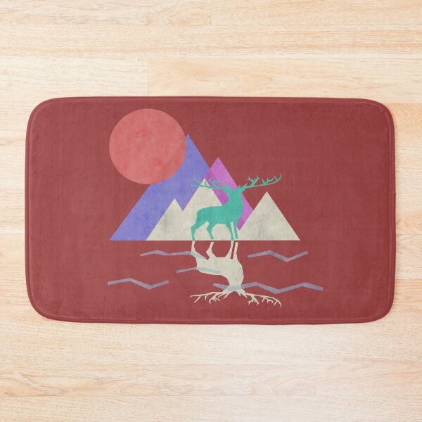 Item preview, Abstract Stag Scene designed and sold by Monkey's Shop.