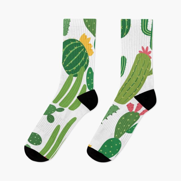 Item preview, Green Cacti Botanical Pattern designed and sold by AnastasiaDesign.
