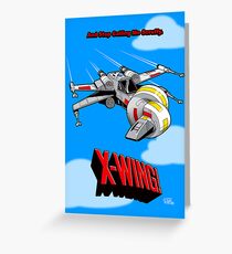 X-Wing! Greeting Card