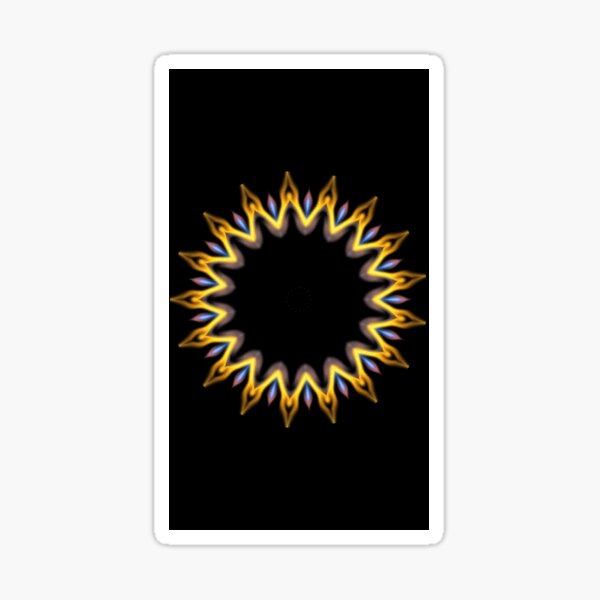 mandala #3 Sticker