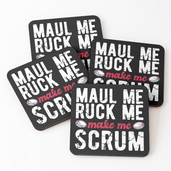 Item preview, Rugby Maul Me Ruck Me Make Me Scrum Funny Rugby Pun designed and sold by Dan66.
