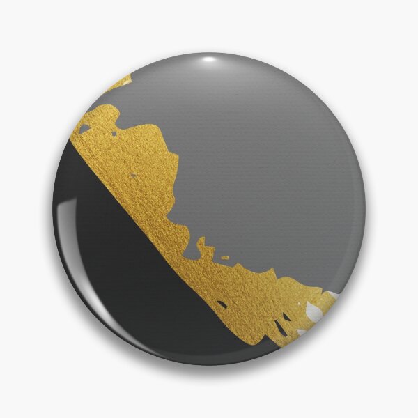 Item preview, Black and Gold Abstract Brush Strokes AP178-6 designed and sold by DuckyRubin.