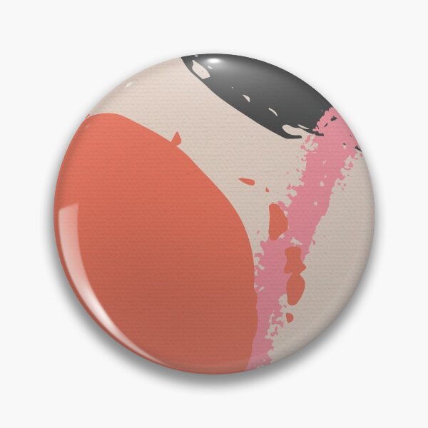 Item preview, Pink and Black Abstract Brush Strokes AP177-3 designed and sold by DuckyRubin.