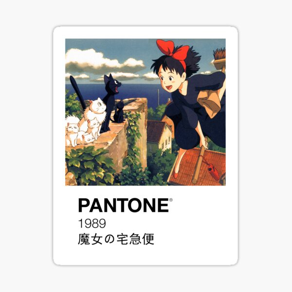 Kiki's Delivery Service Pantone Sticker