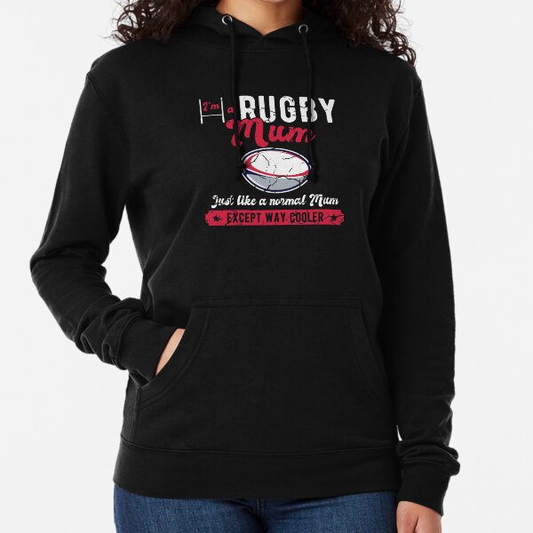 rugby mum hoodie