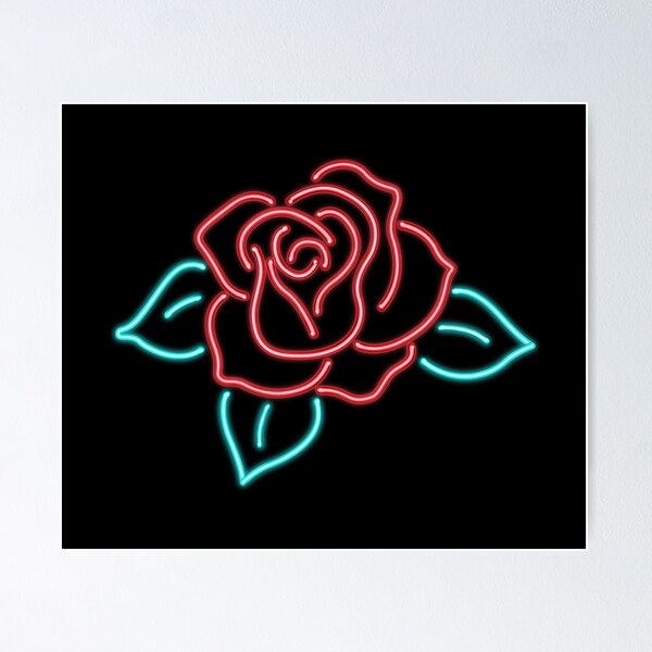 Neon Rose, neon rose