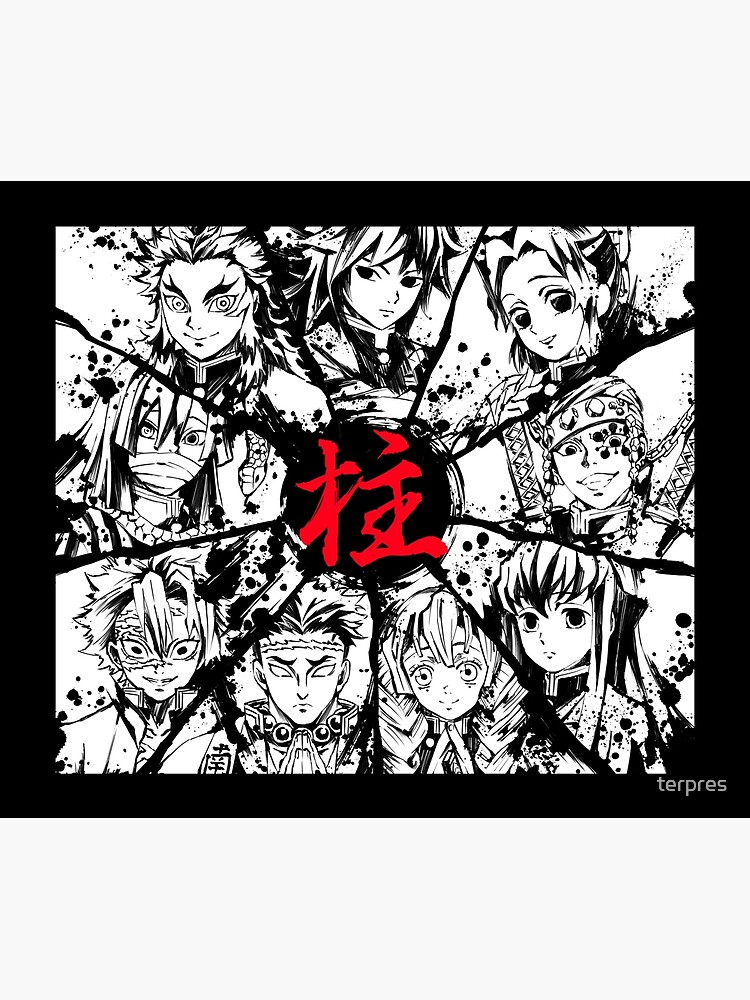 Kimetsu No Yaiba Pilars by terpres