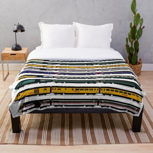 CLASS 43 INTERCITY 125 LOCOMOTIVES Throw Blanket